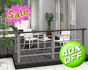 樹脂製ウッドデッキ02